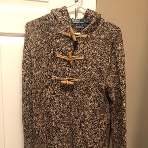 Ralph Lauren Toggle Sweater Size M